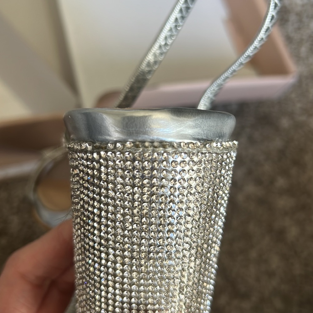 NEW Rhinestone High Heels - Picture 6 of 7